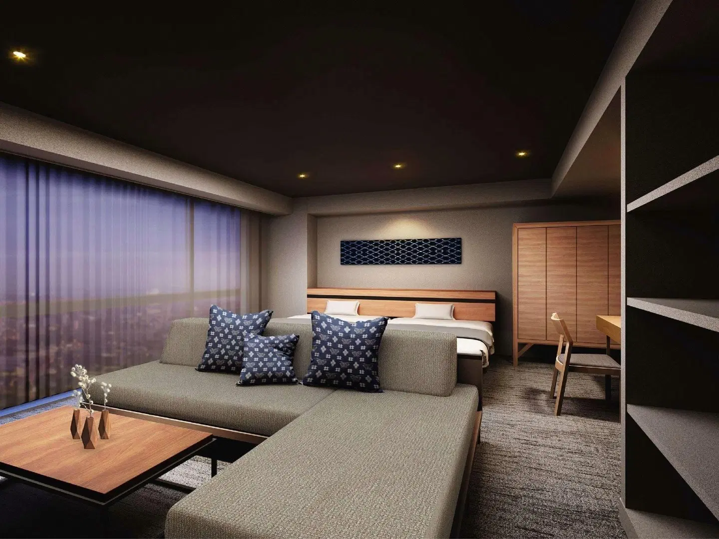 REF Matsuyama City Station by VESSEL HOTELS ROOM_EXAMPLE