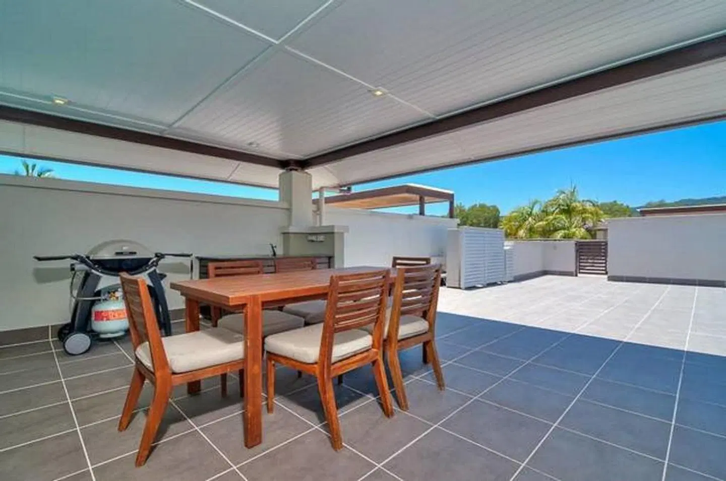 5 Star Port Douglas Private Apartments At The Sea Temple Resort & Spa Terrasse