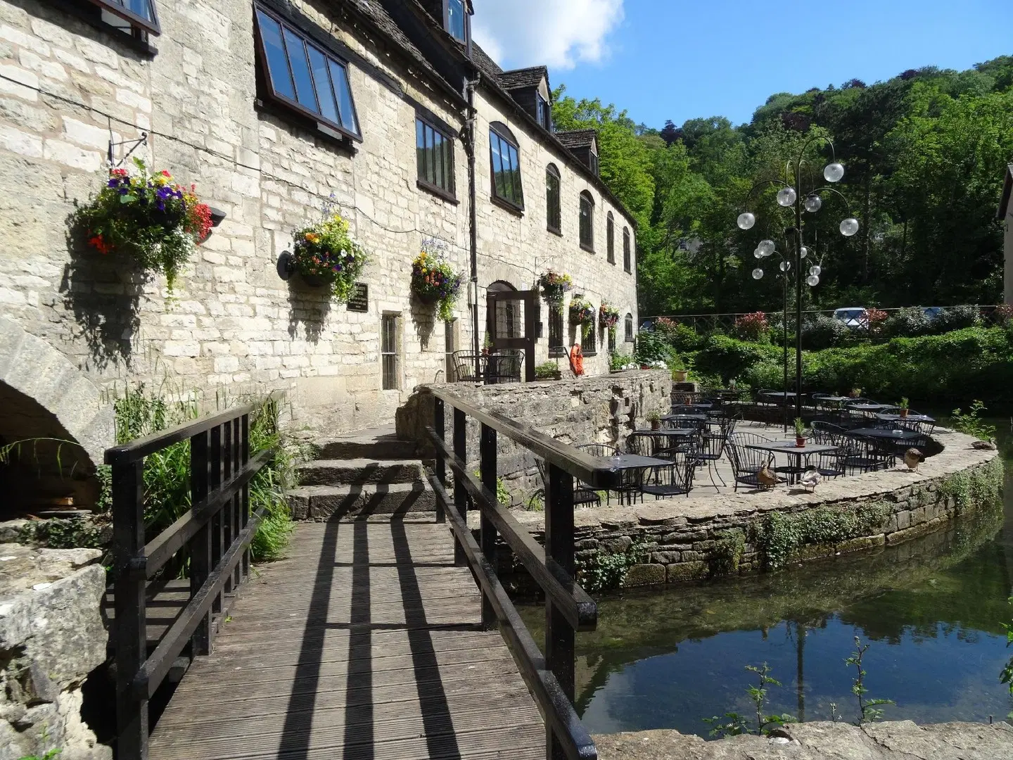 Egypt Mill Hotel Terrasse