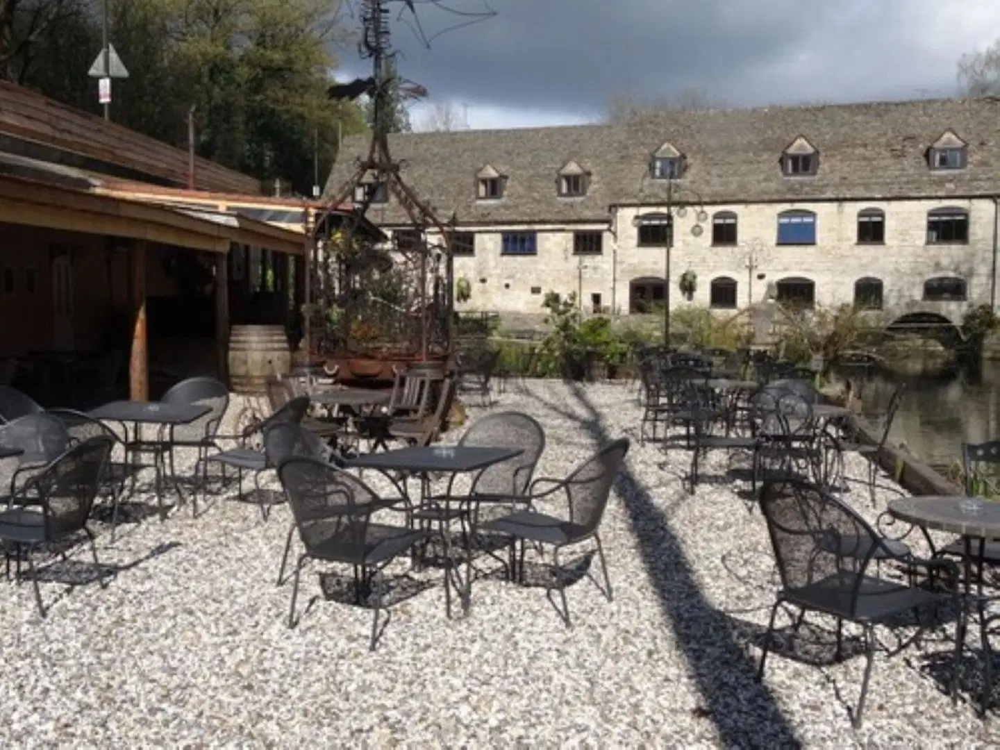 Egypt Mill Hotel Terrasse