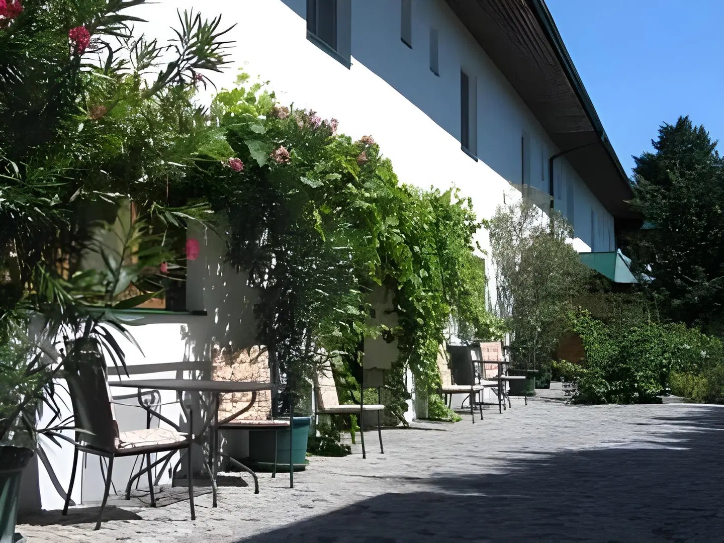 Gartenpension Fischl Terrasse