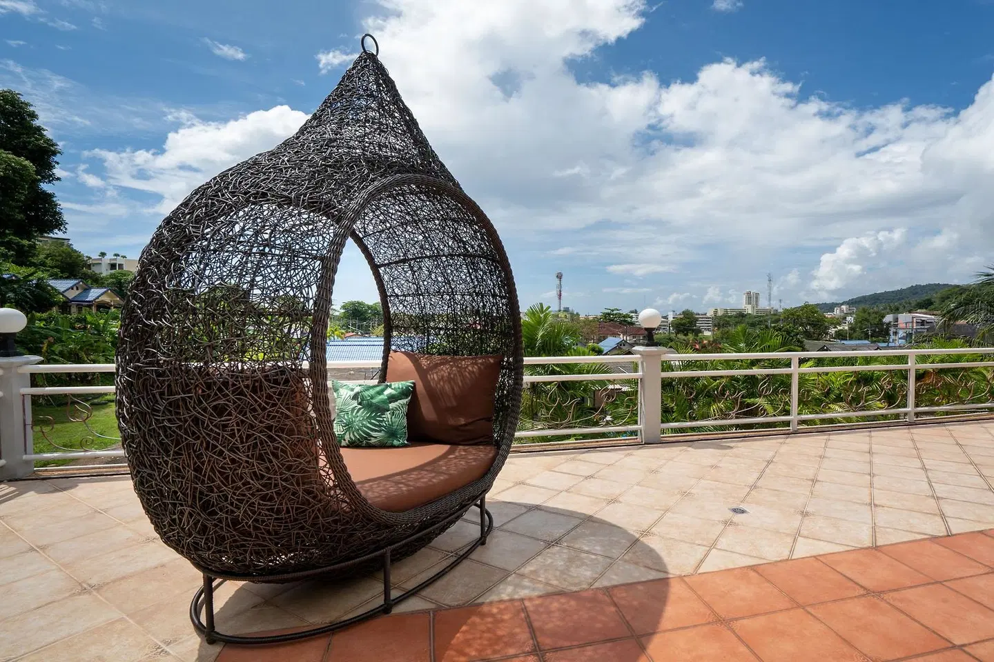 Manohra Cozy Resort Terrasse
