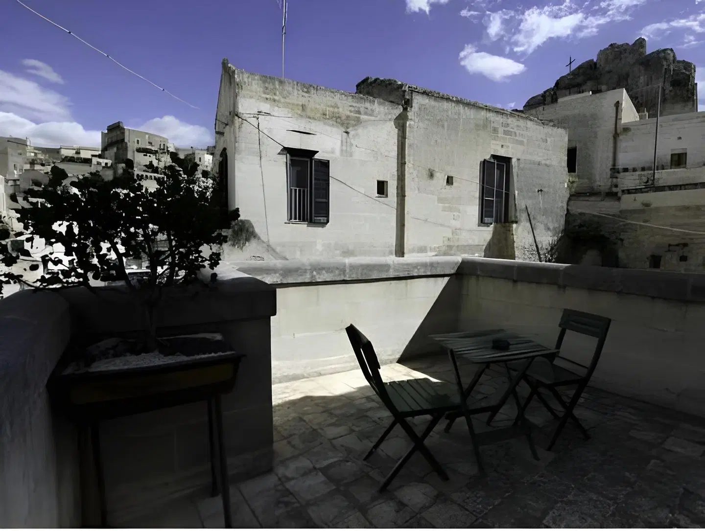 Le Malve Cave Retreat Terrasse