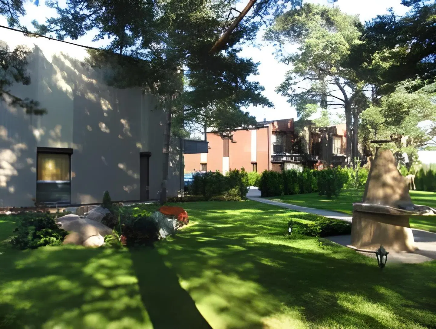 Vila Elegancija Garten