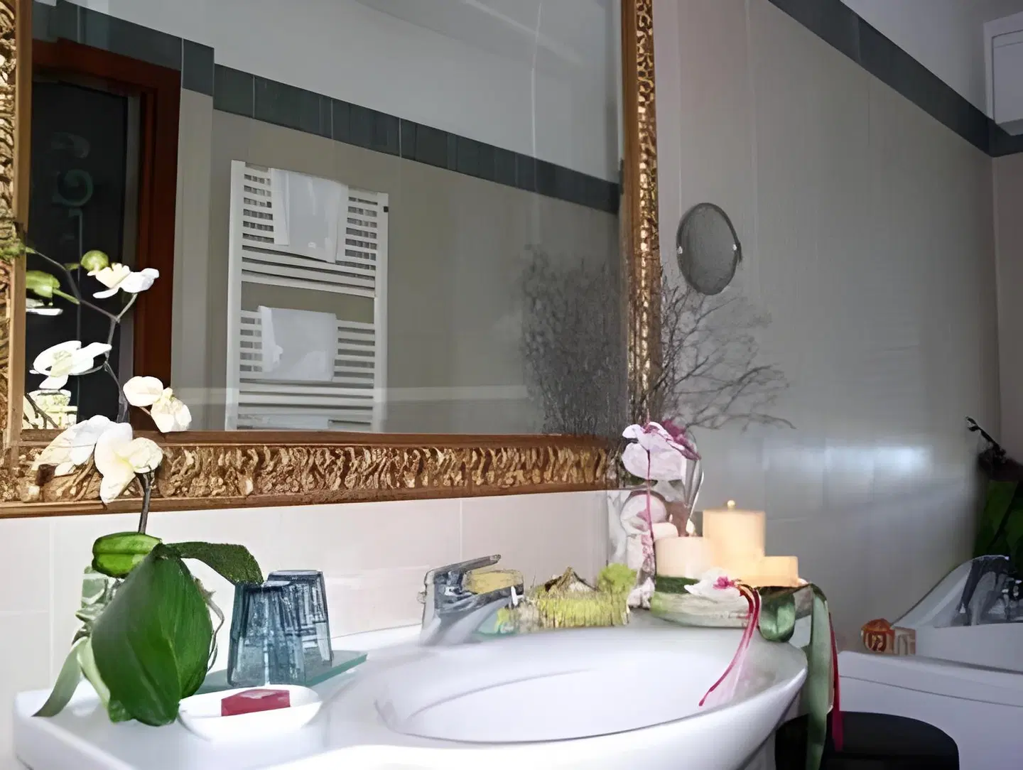 Hotel Des Nations Badezimmer