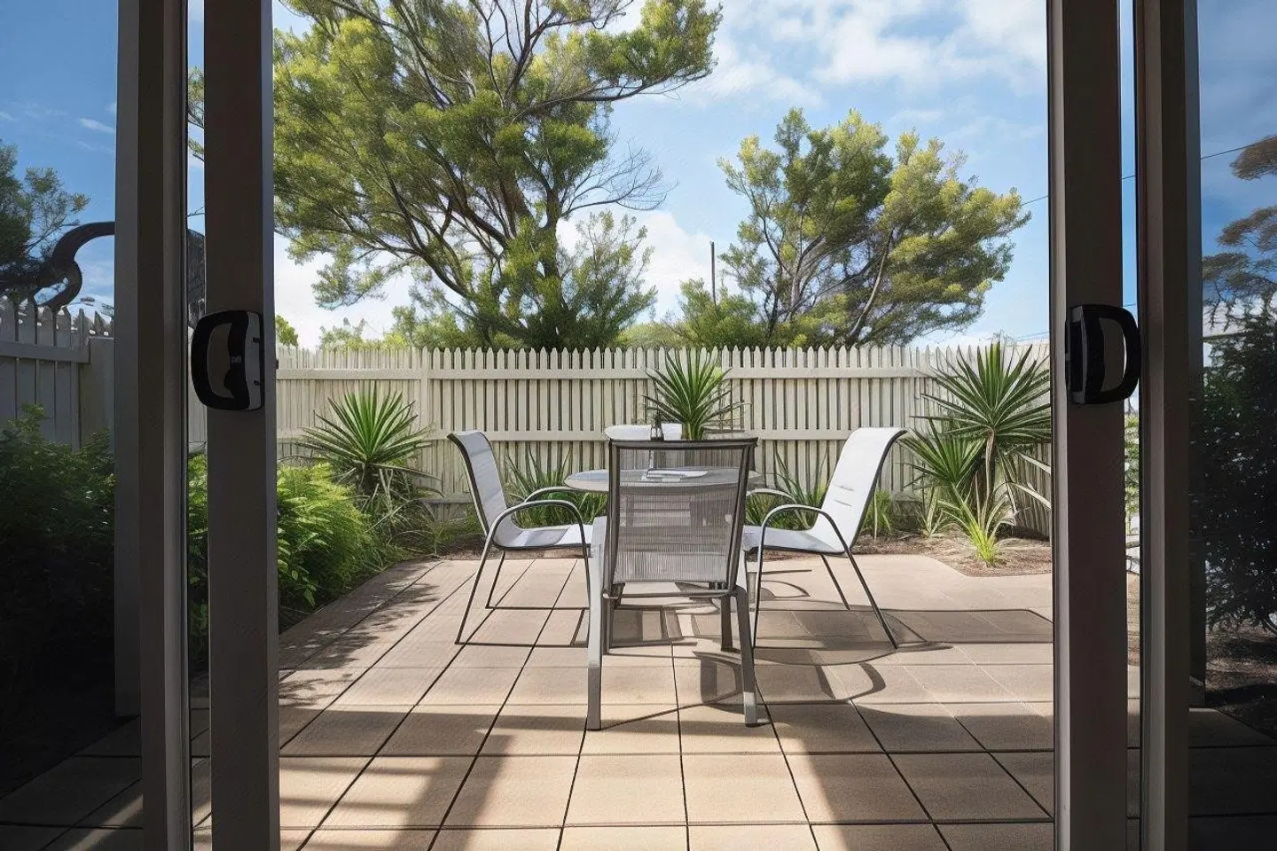 Boathouse Resort Motel Terrasse