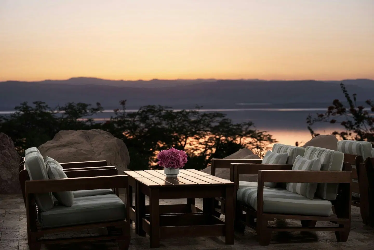 Dead Sea Marriott Resort & Spa Terrasse