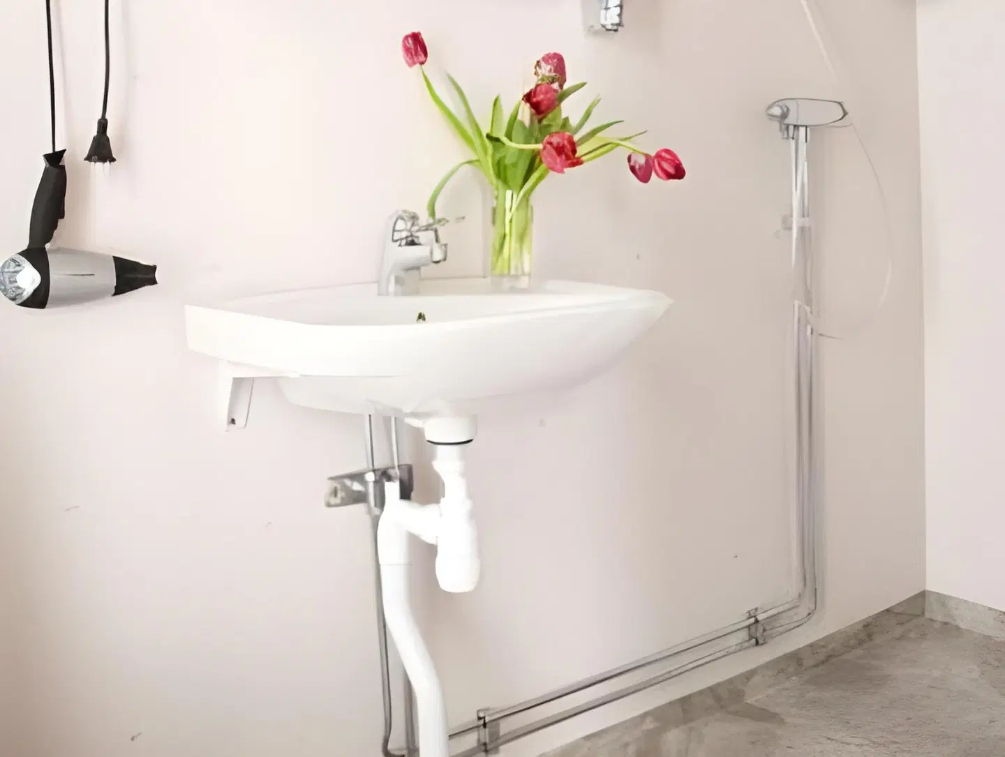 Lappeasuando Lodge Badezimmer