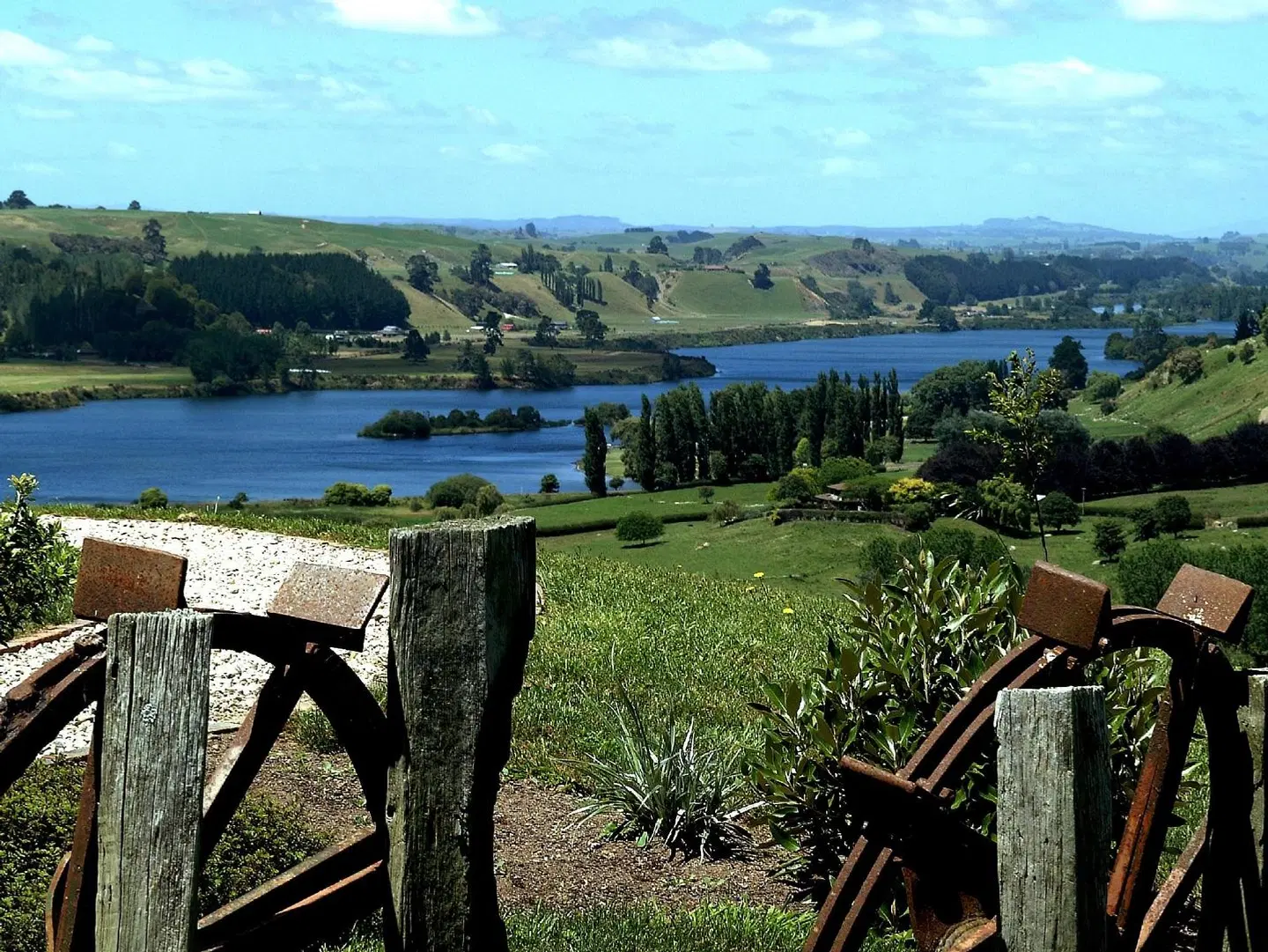 Lake Karapiro Lodge Terrasse