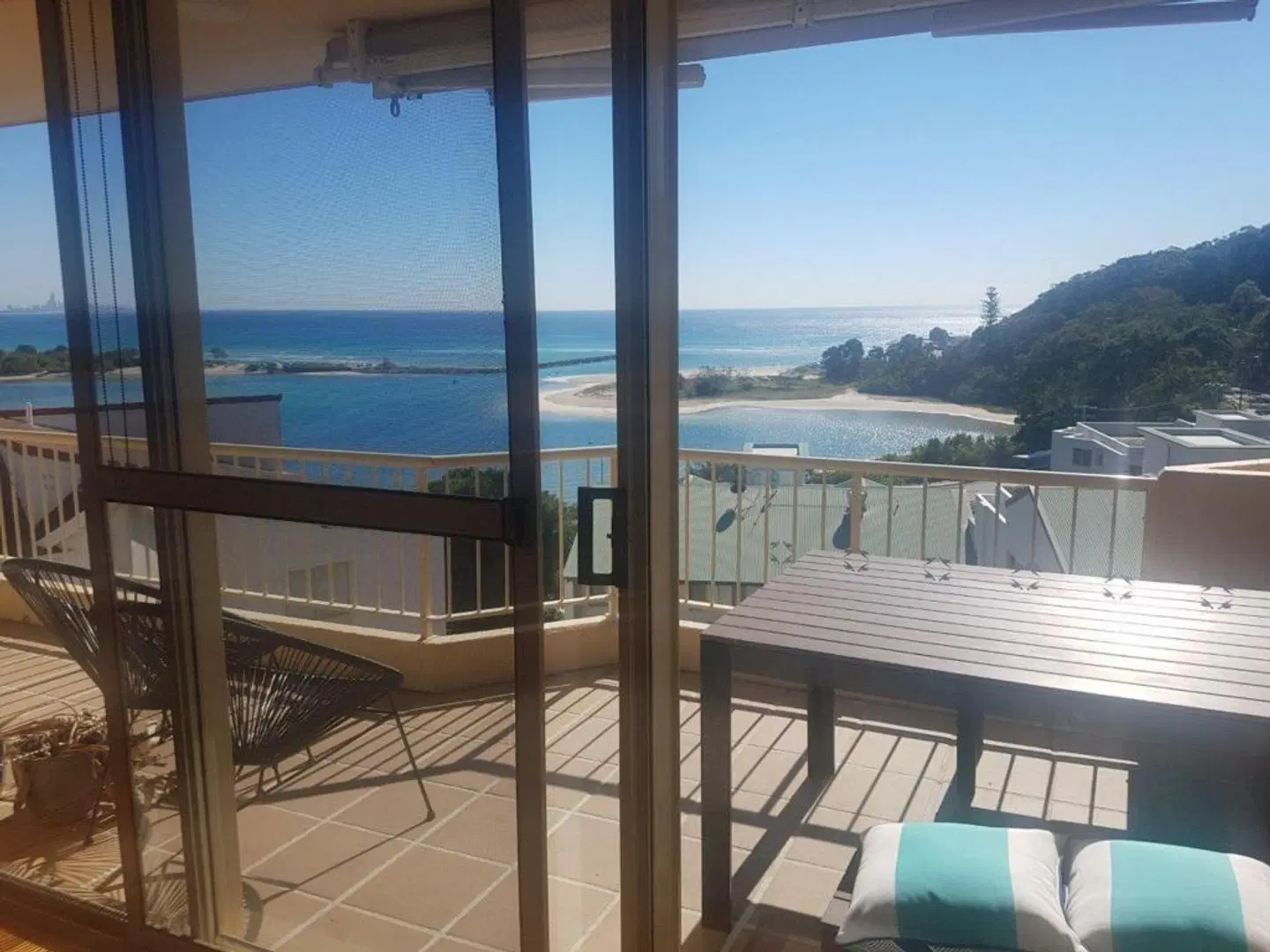 The Hill Apartments Currumbin Beach Terrasse