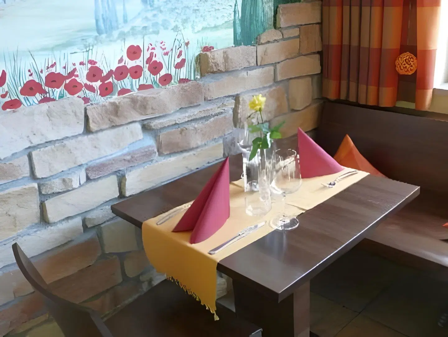 Tre Soli Appartements Restaurant Terrasse