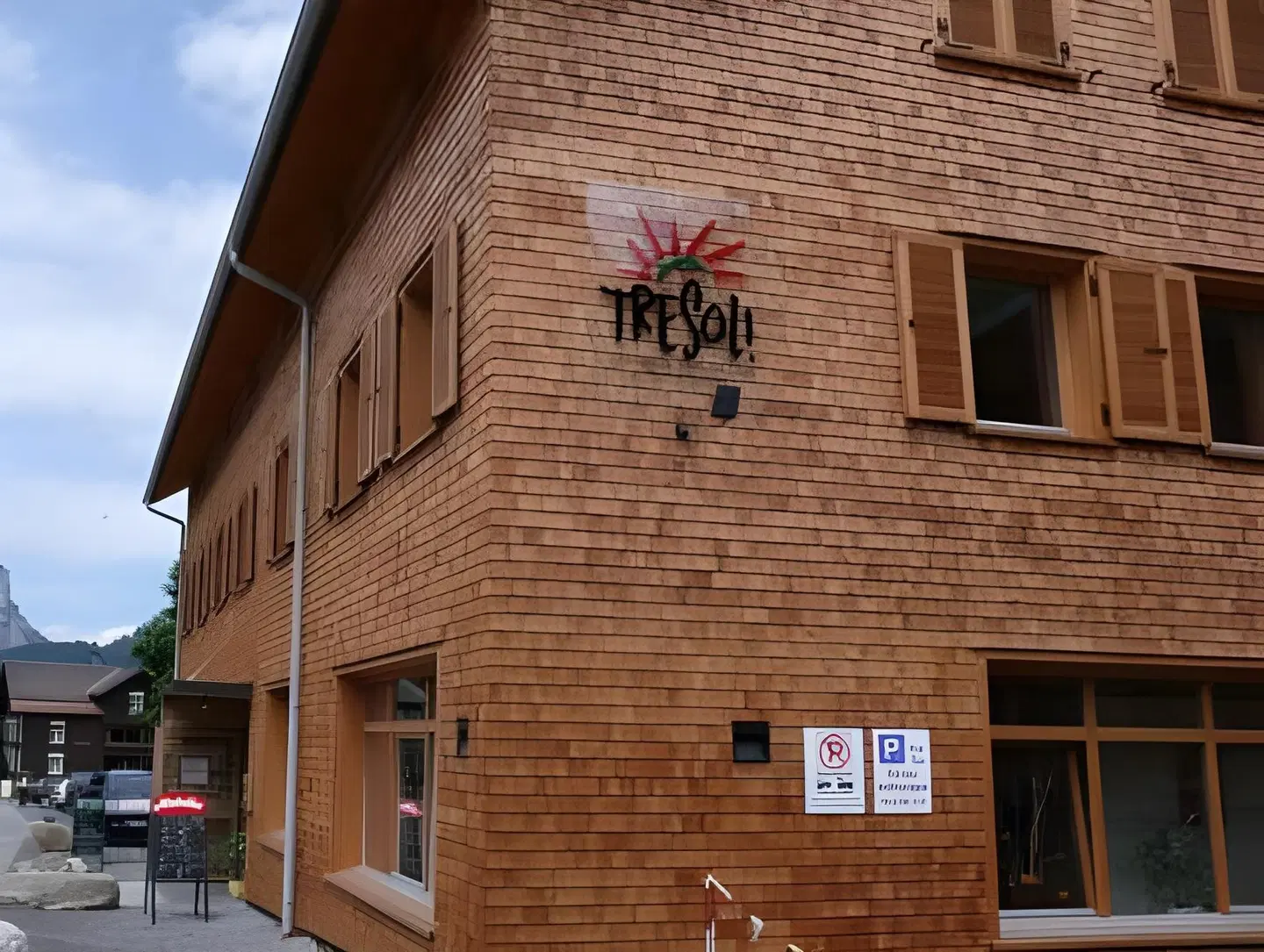 Tre Soli Appartements Restaurant EXTERIOR