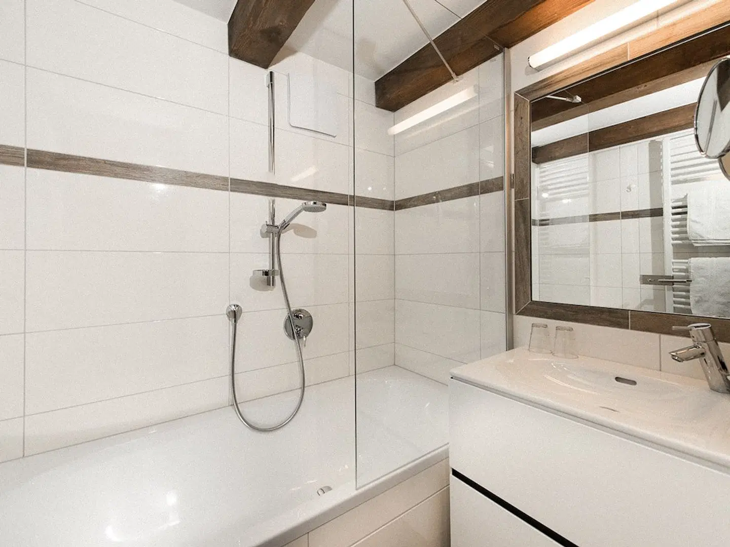 Hotel Tiroler Buam Badezimmer