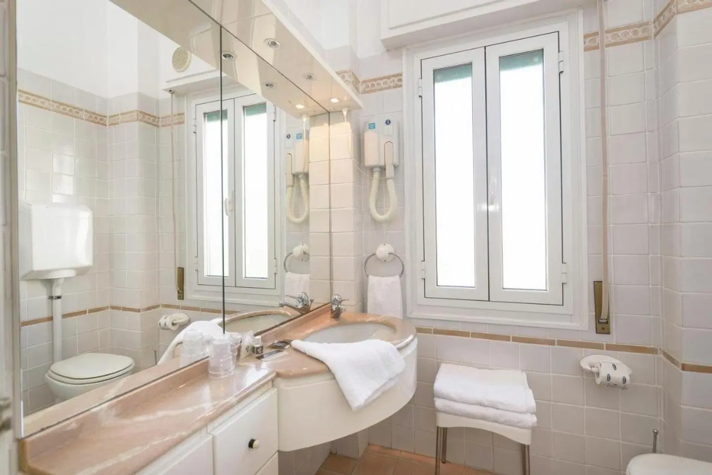 Hotel Morchio Badezimmer