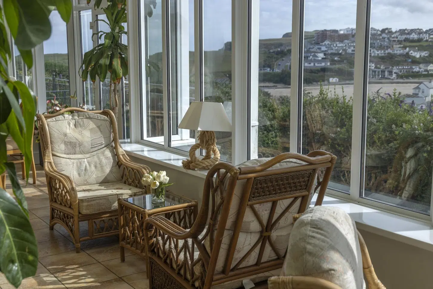 Porth Veor Manor Hotel, Cornwall Terrasse