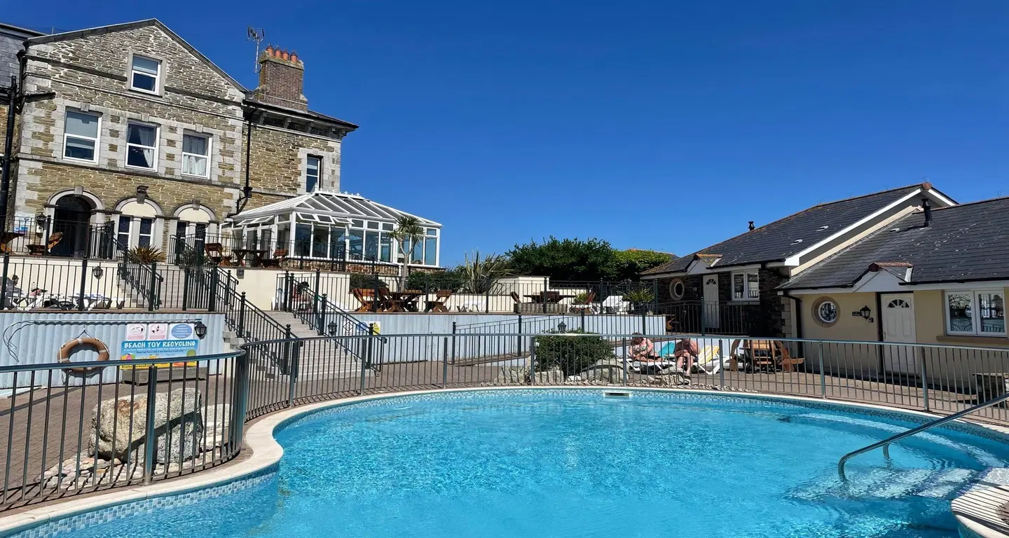 Porth Veor Manor Hotel, Cornwall OUTDOOR_POOL