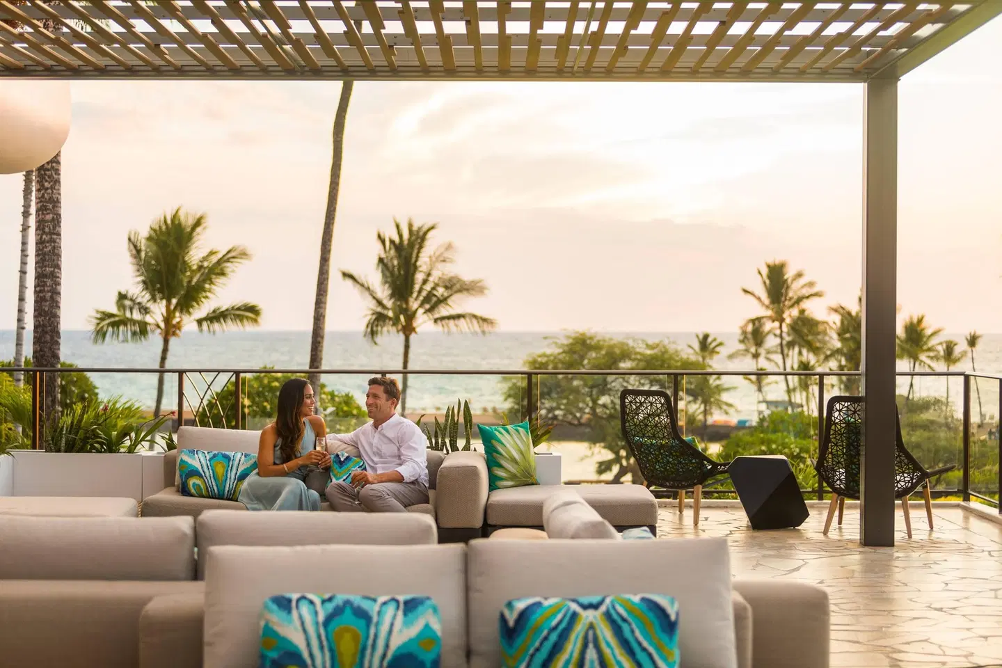 Marriott's Waikoloa Ocean Club Terrasse