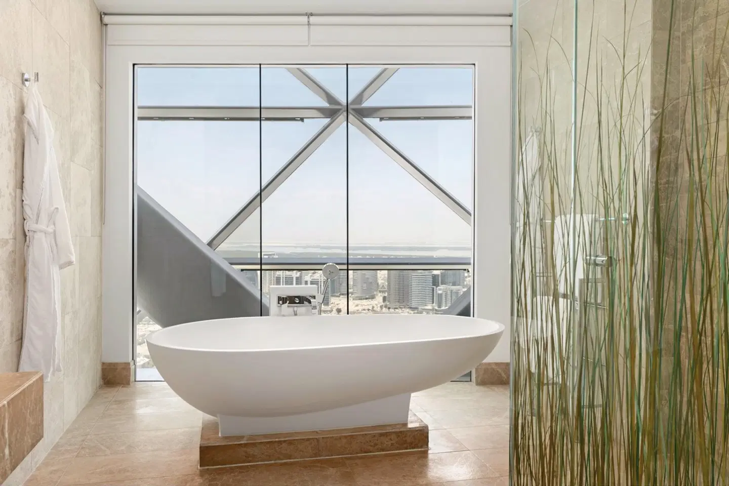Andaz Capital Gate Abu Dhabi by Hyatt Badezimmer