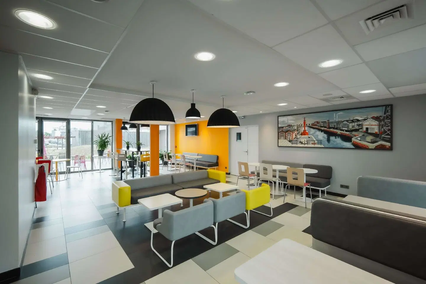 Hôtel Première Classe Le Havre Centre - Les Docks LOUNGE_LOBBY