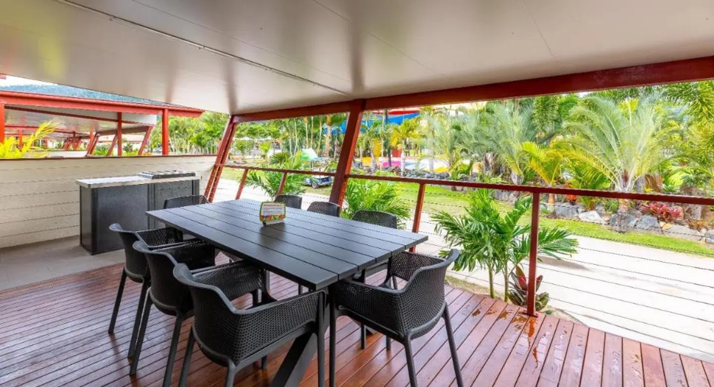 BIG4 Adventure Whitsunday Resort Terrasse