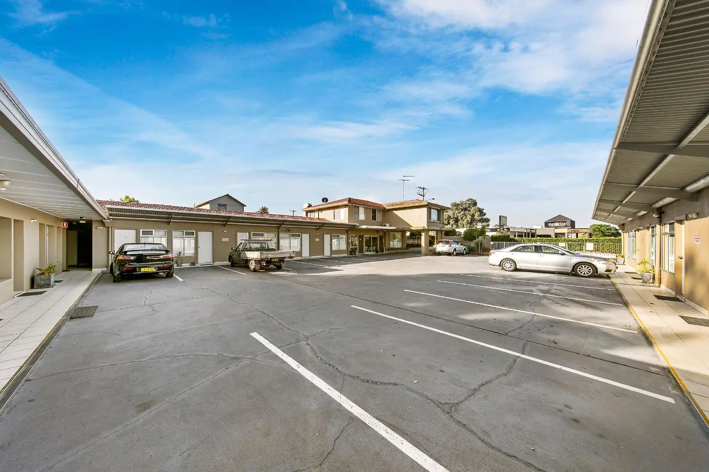 Cessnock Motel Terrasse