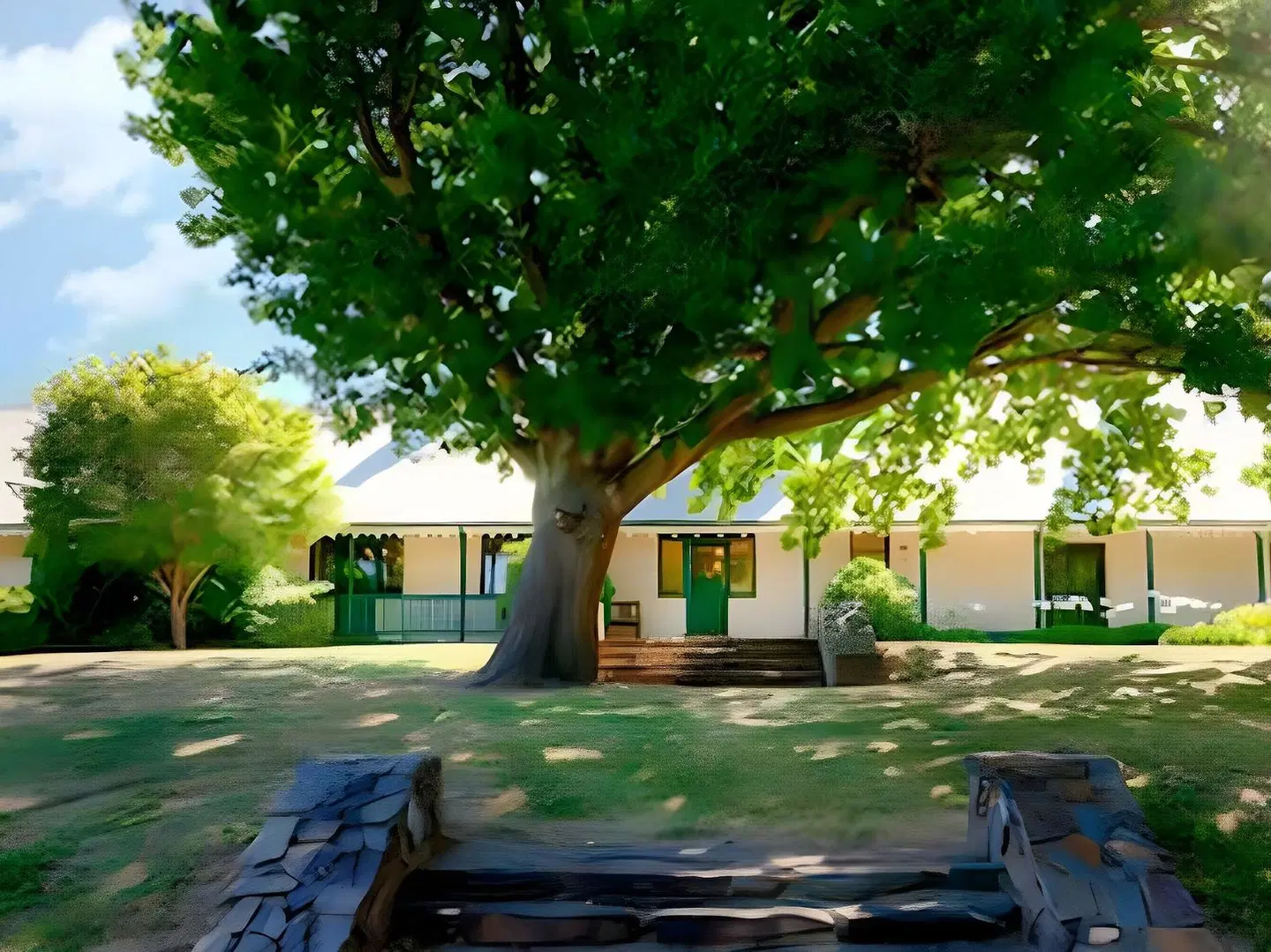 Flowerdale Estate Terrasse
