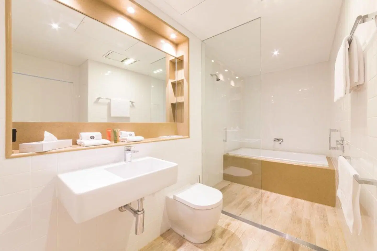 Bridges Villas at Cobram Barooga Golf Club Badezimmer