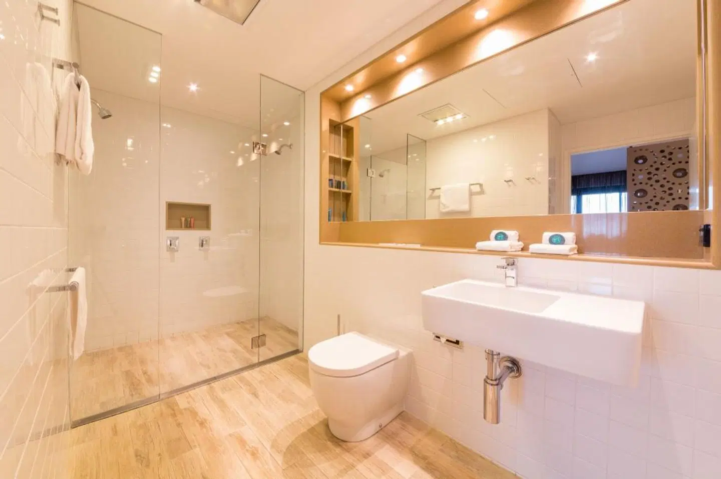 Bridges Villas at Cobram Barooga Golf Club Badezimmer