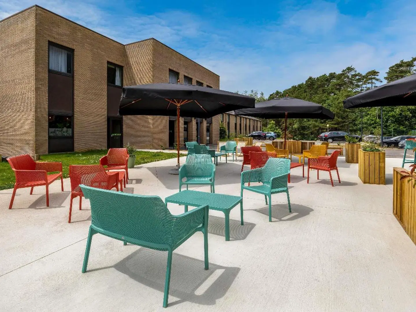 ibis Styles Arlon Porte du Luxembourg Terrasse