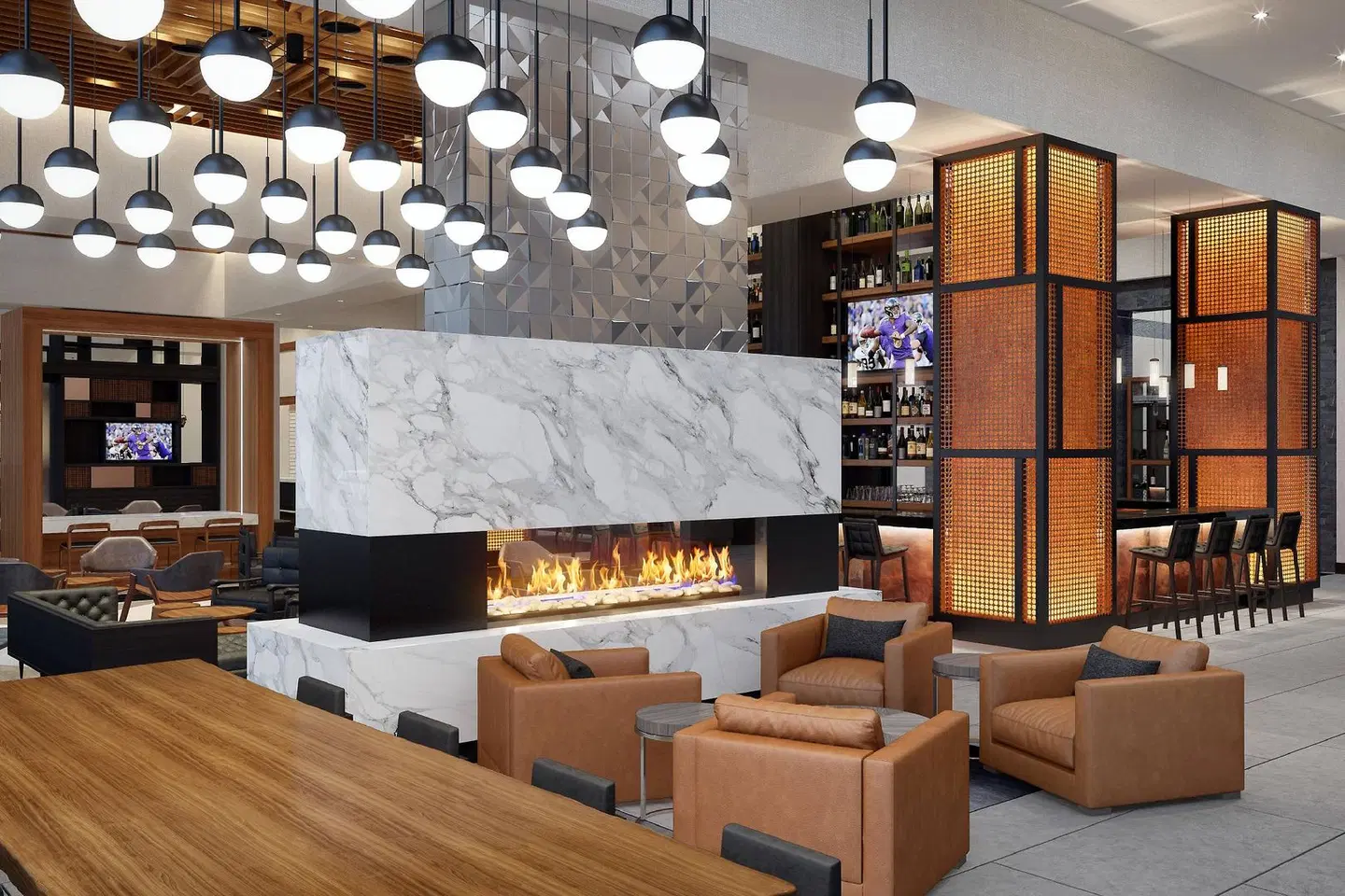 Marriott Owings Mills Metro Centre Bar