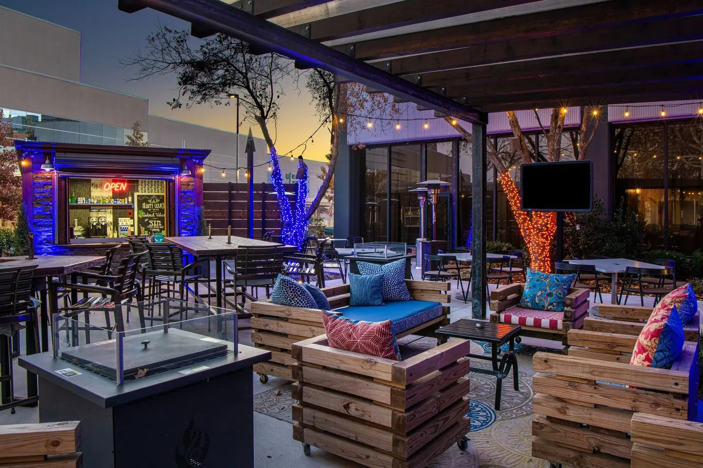 Sheraton Oklahoma City Downtown Hotel Terrasse