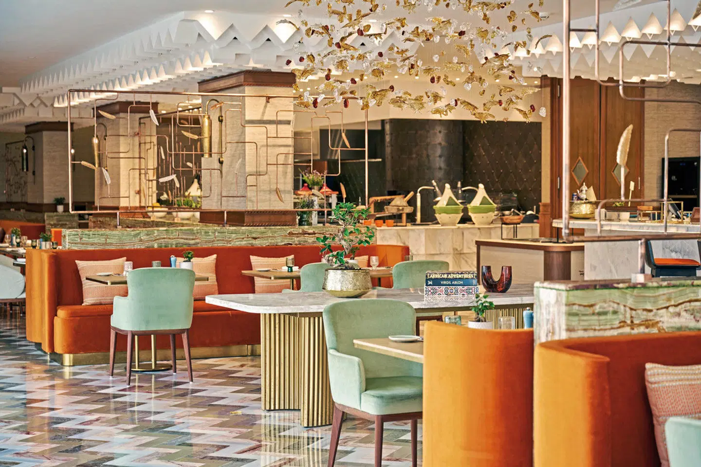 Four Seasons Hotel Rabat at Kasr Al Bahr Restaurant