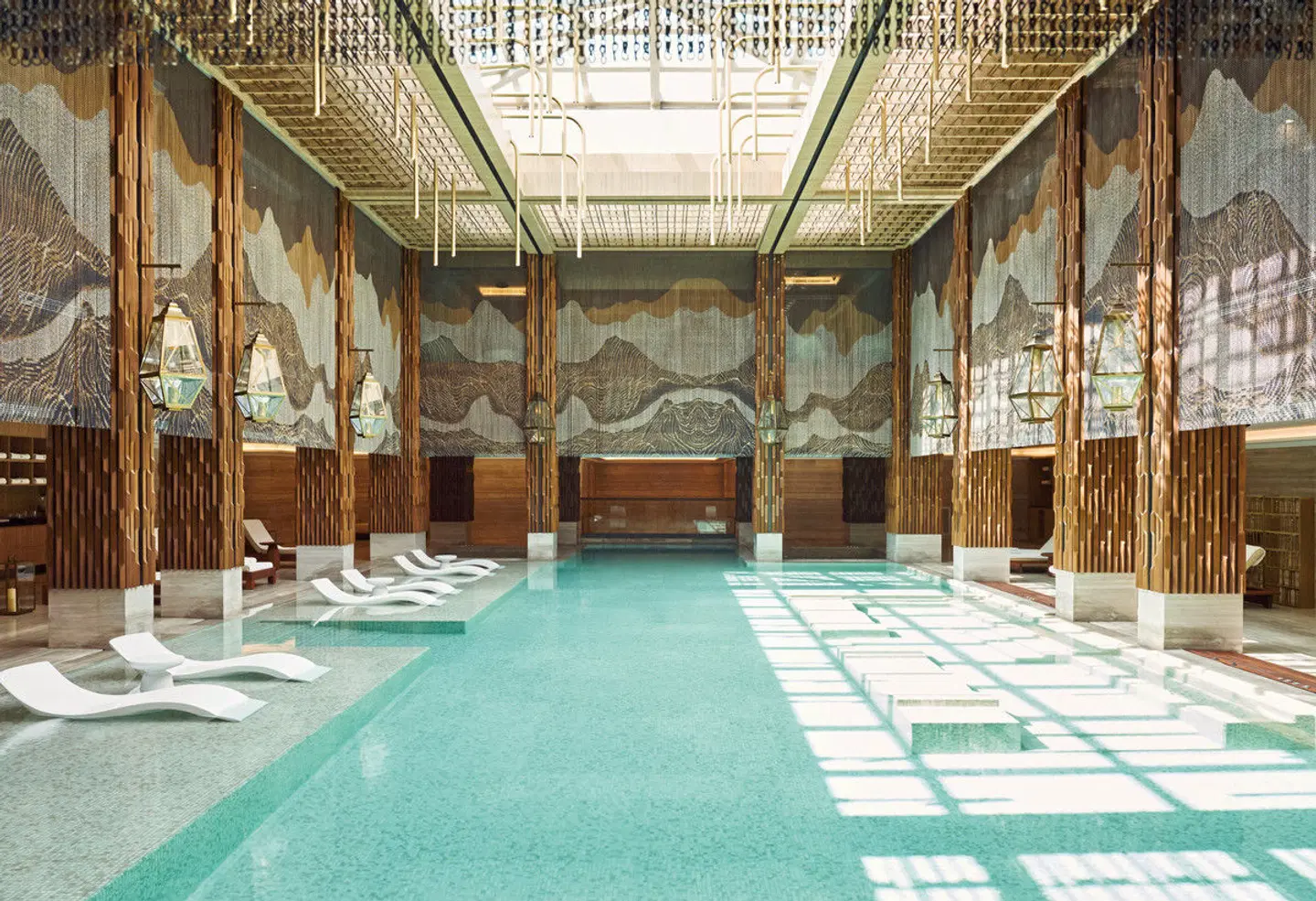 Four Seasons Hotel Rabat at Kasr Al Bahr Hallenbad