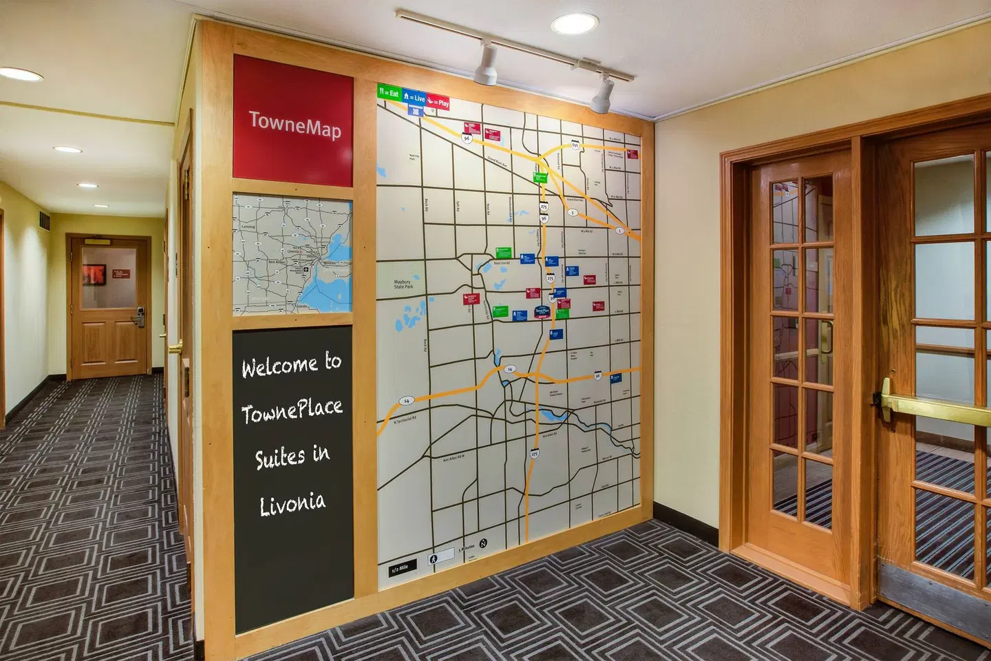 TownePlace Suites by Marriott Detroit Livonia LOUNGE_LOBBY