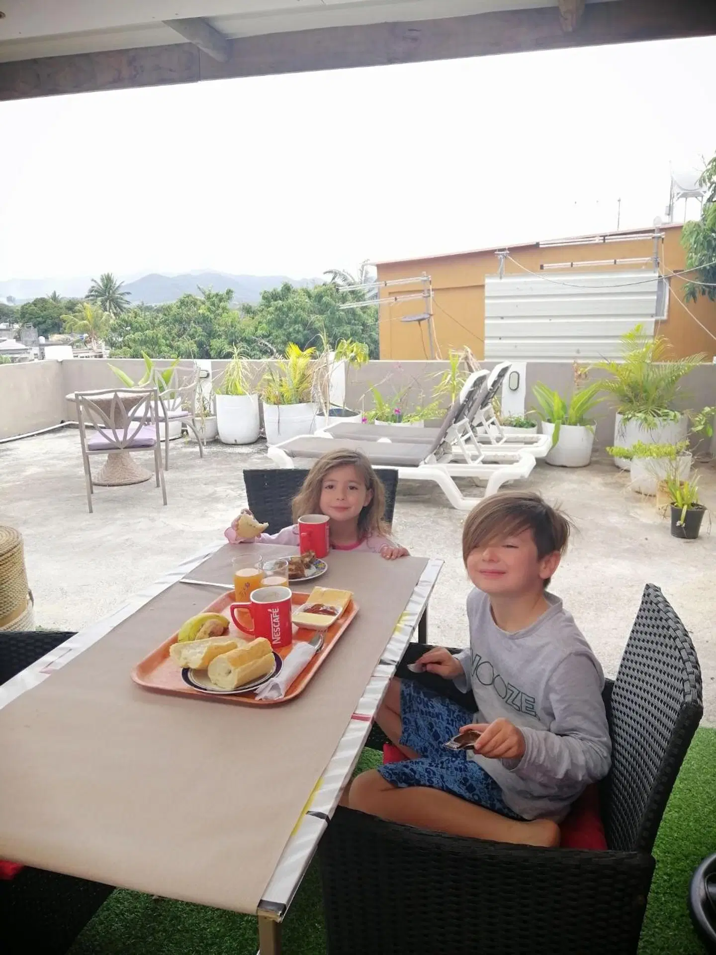 Residence Les Bambous Terrasse