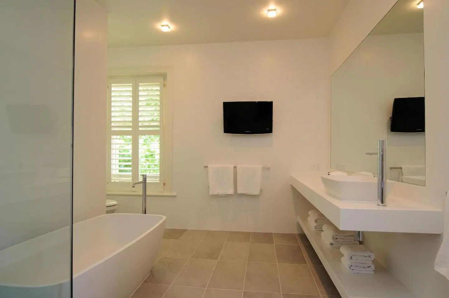 The Stirling Hotel Badezimmer
