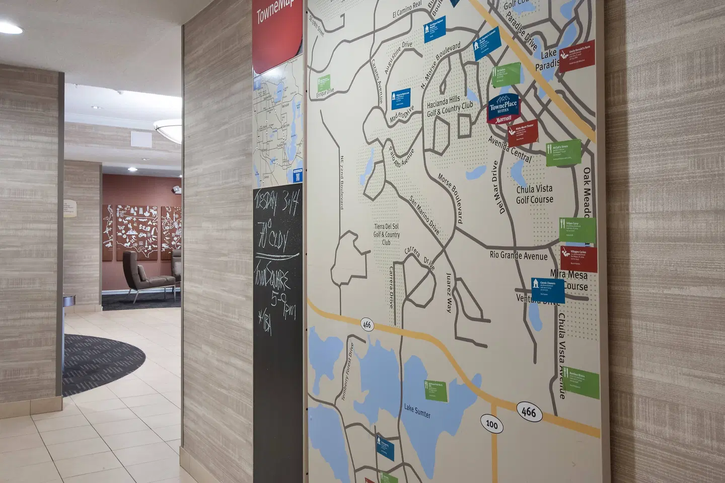 TownePlace Suites by Marriott The Villages Landkarte