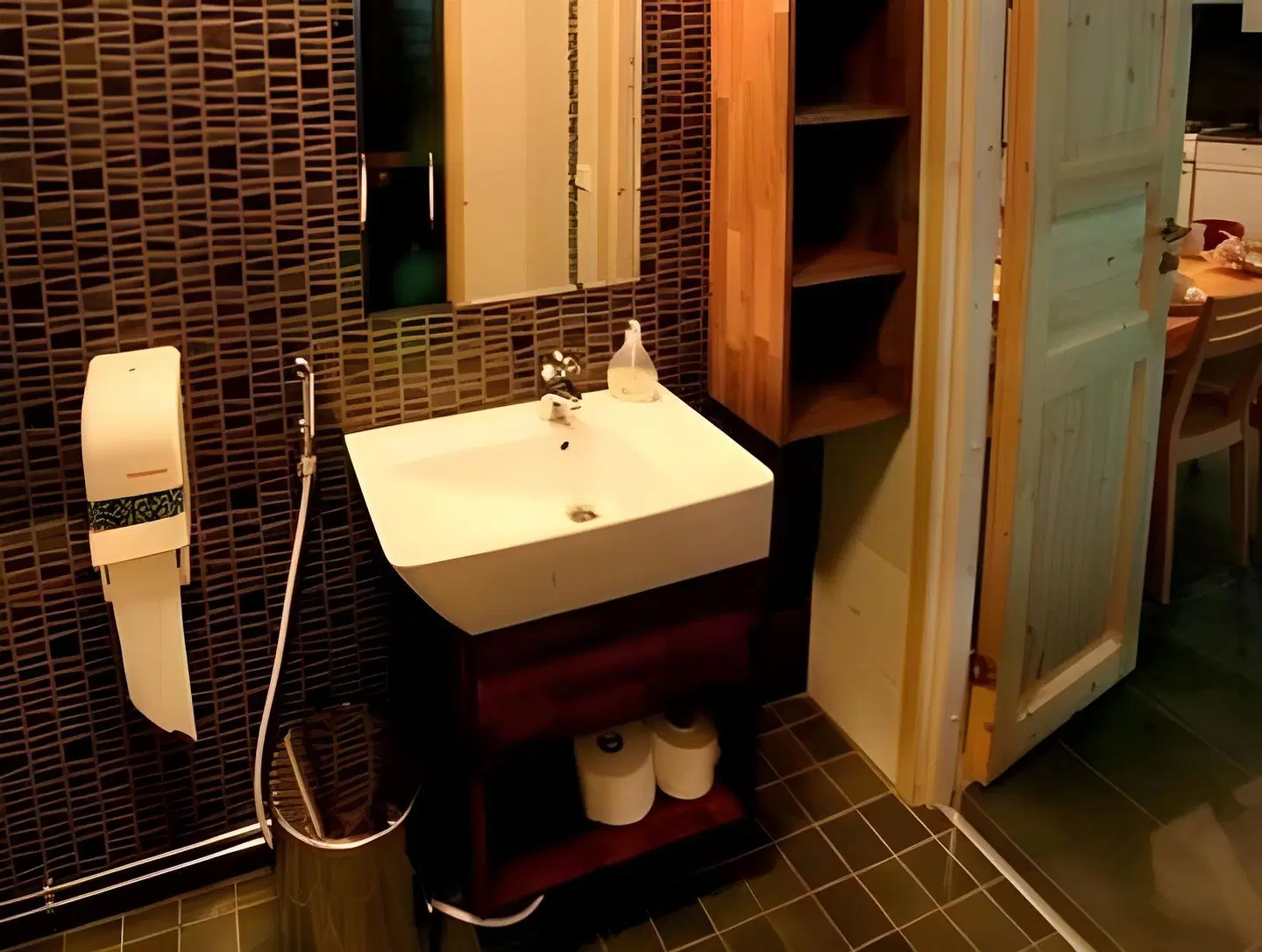Vuokatinmaa Holiday Apartments Badezimmer