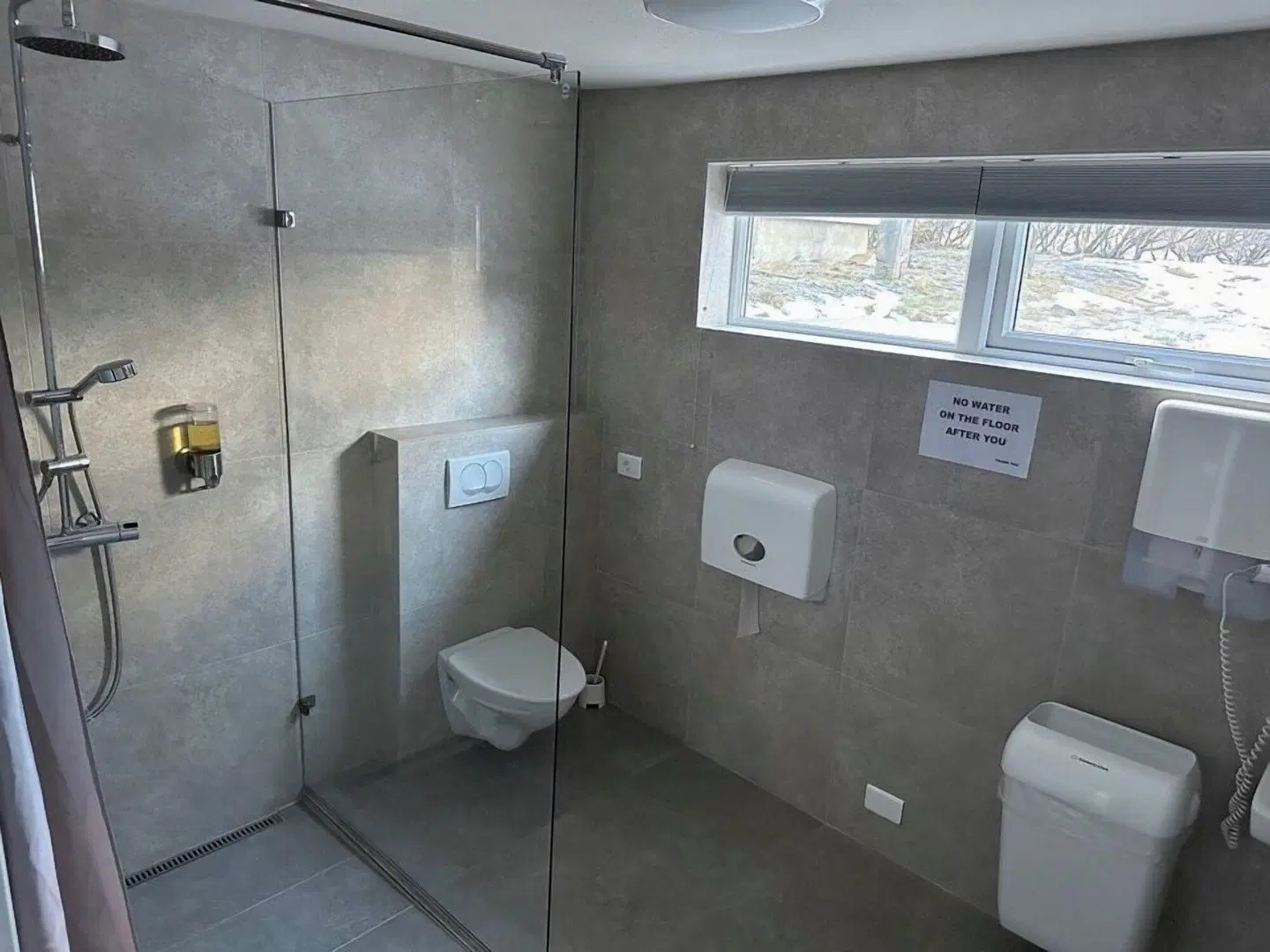 Höfn Hostel Badezimmer
