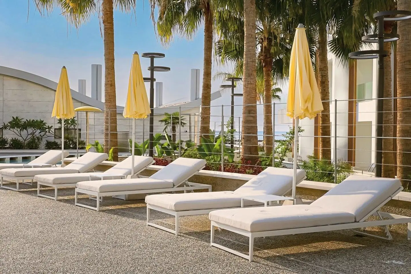 Radisson Beach Resort Larnaca Terrasse
