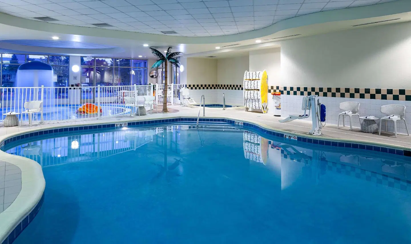 Hilton Garden Inn Chicago O'Hare Airport Hallenbad