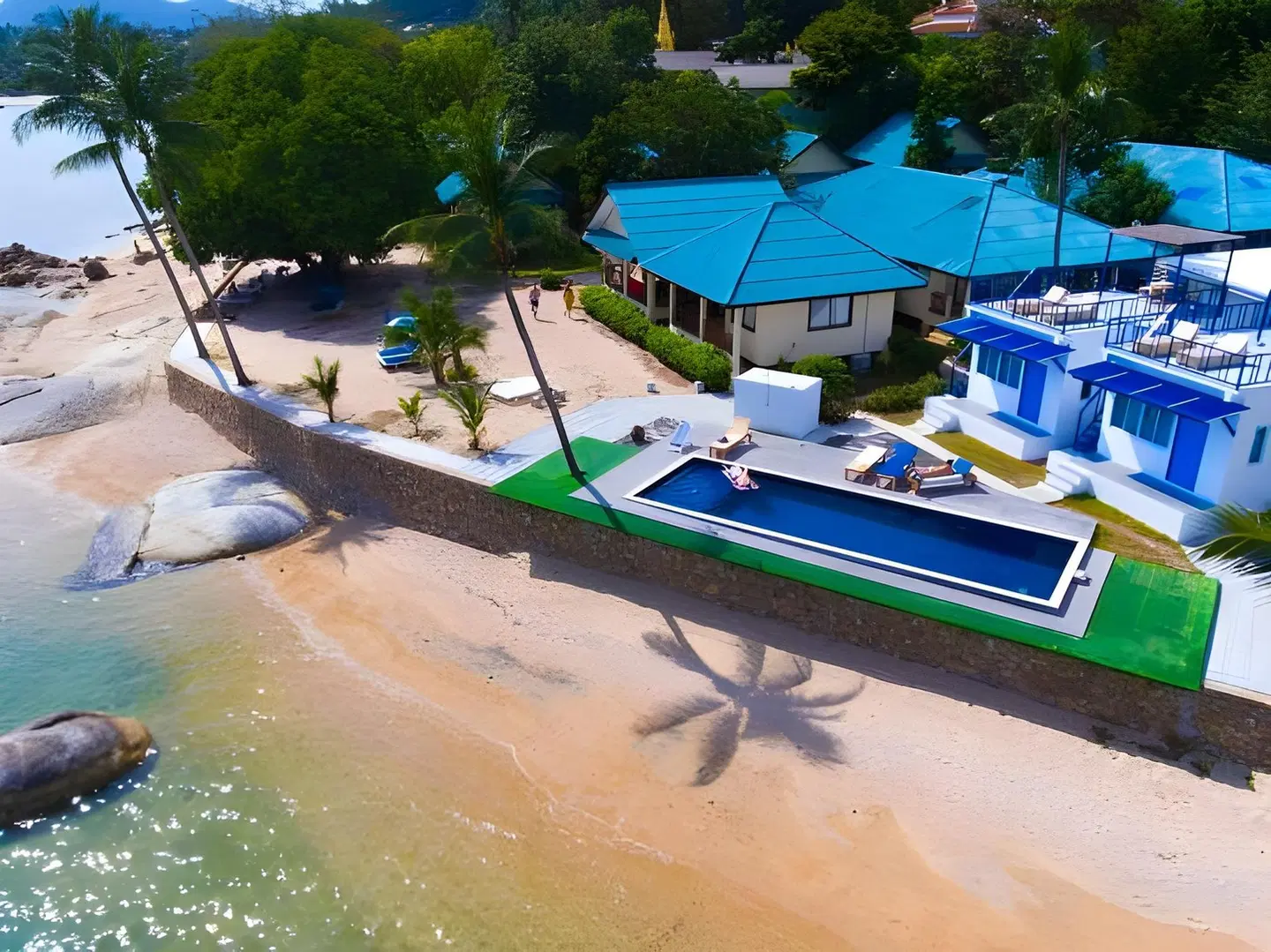 Three Trees Samui Resort - Sarocha Villa Strand