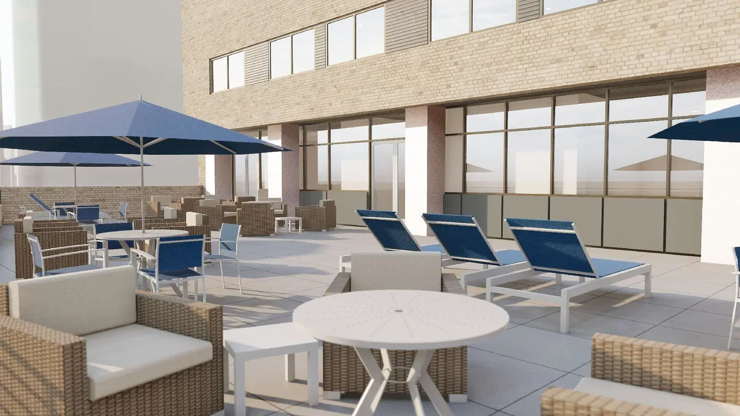 Sonesta ES Suites New Orleans Terrasse