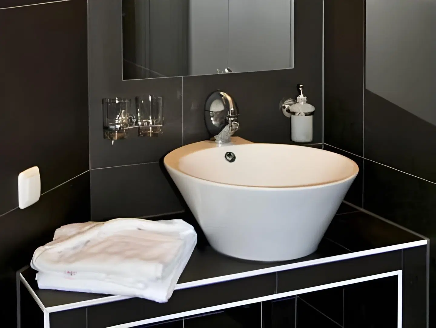 Amo Marem Pension Badezimmer