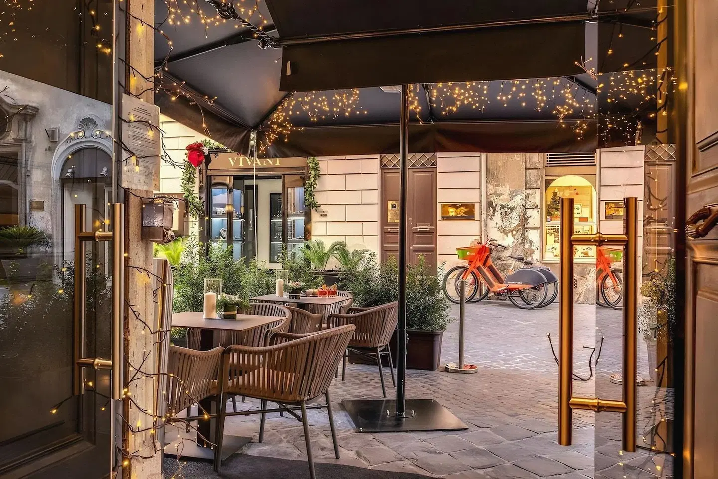 Hotel 55 Fiftyfive Terrasse