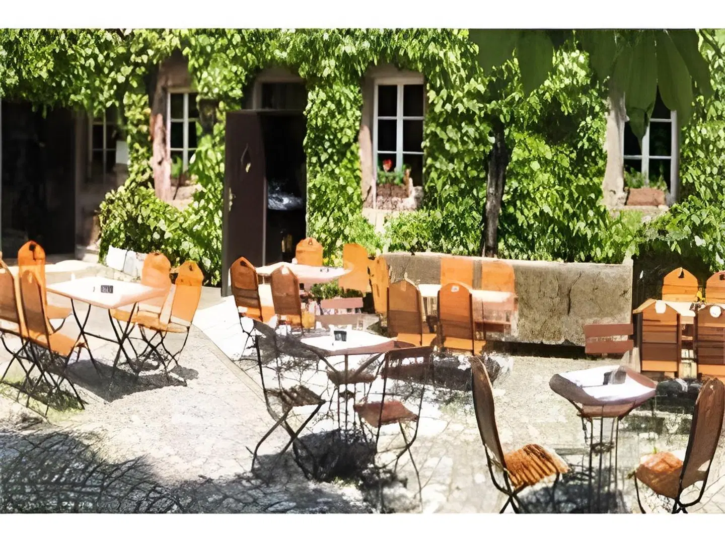 Altes Pfarrhaus Beaumarais Terrasse