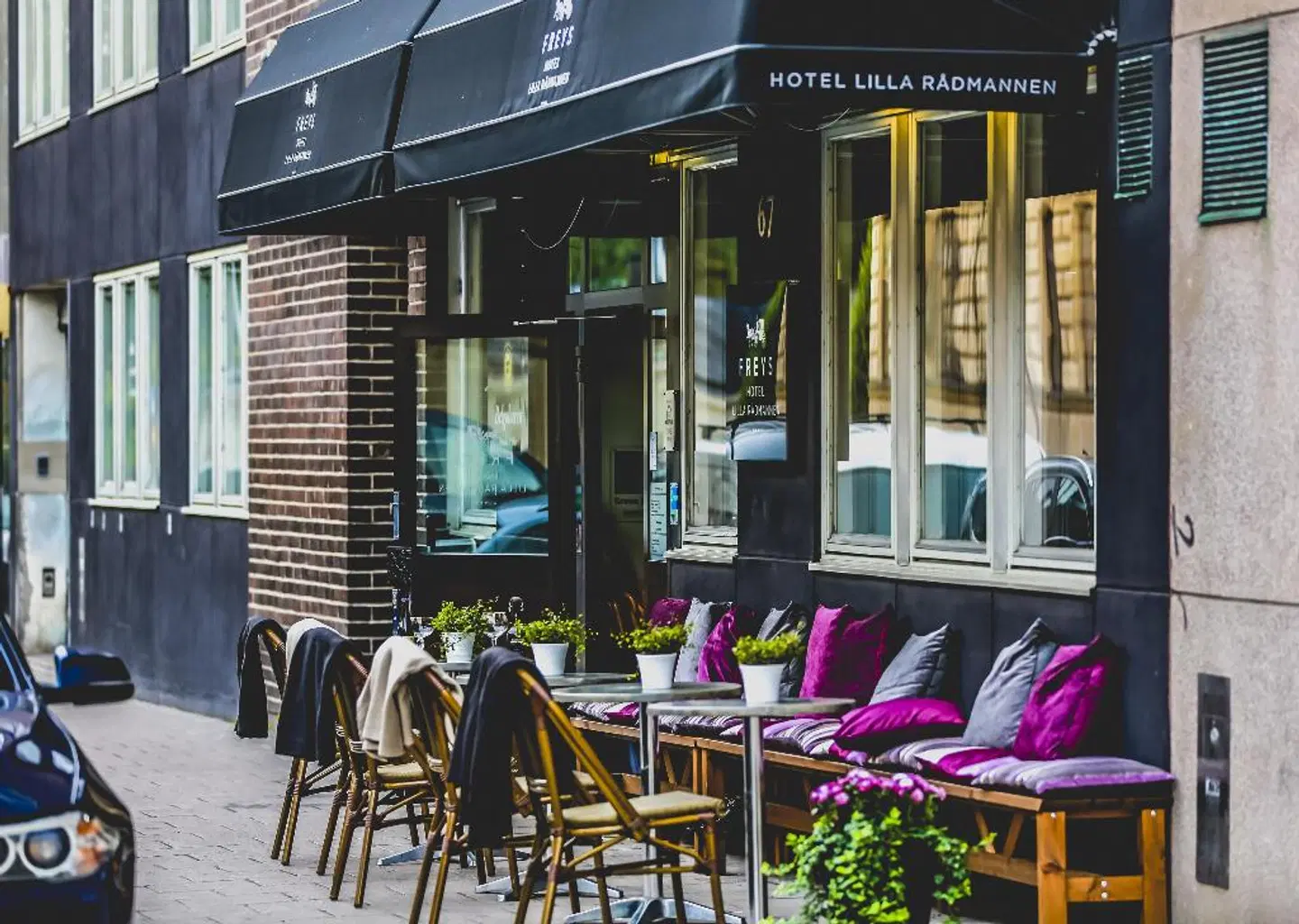 Corner Hotel Terrasse