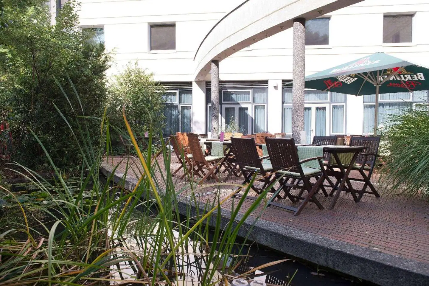 Wyndham Garden Hennigsdorf Berlin Terrasse