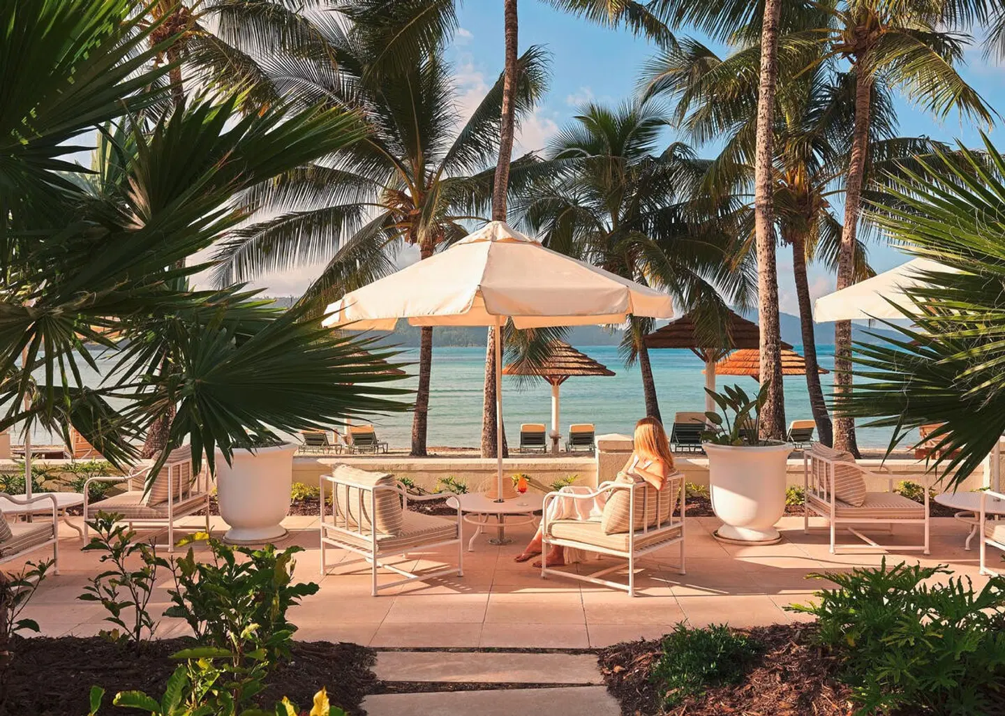 Hamilton Island Beach Club Terrasse