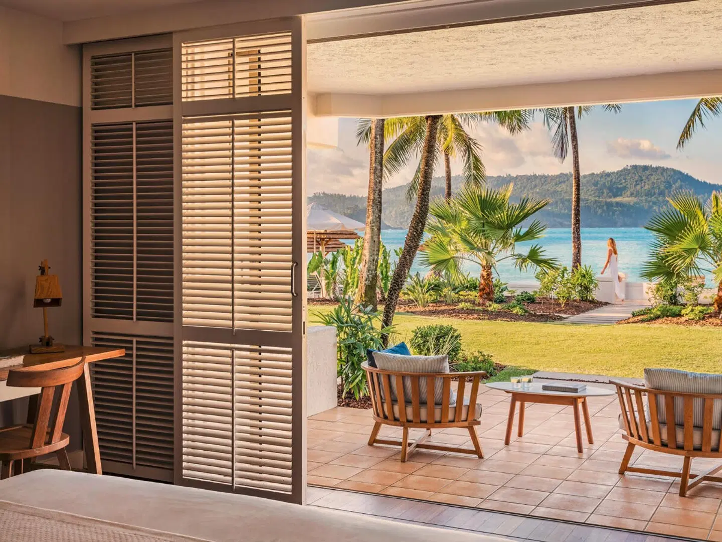 Hamilton Island Beach Club Terrasse